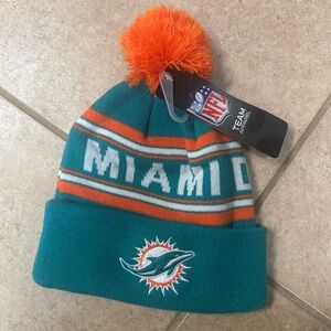 NFL Team Apparel Miami Dolphins Beanie